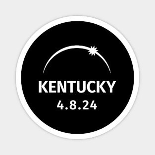 4.8.2024 Solar Eclipse Kentucky Magnet